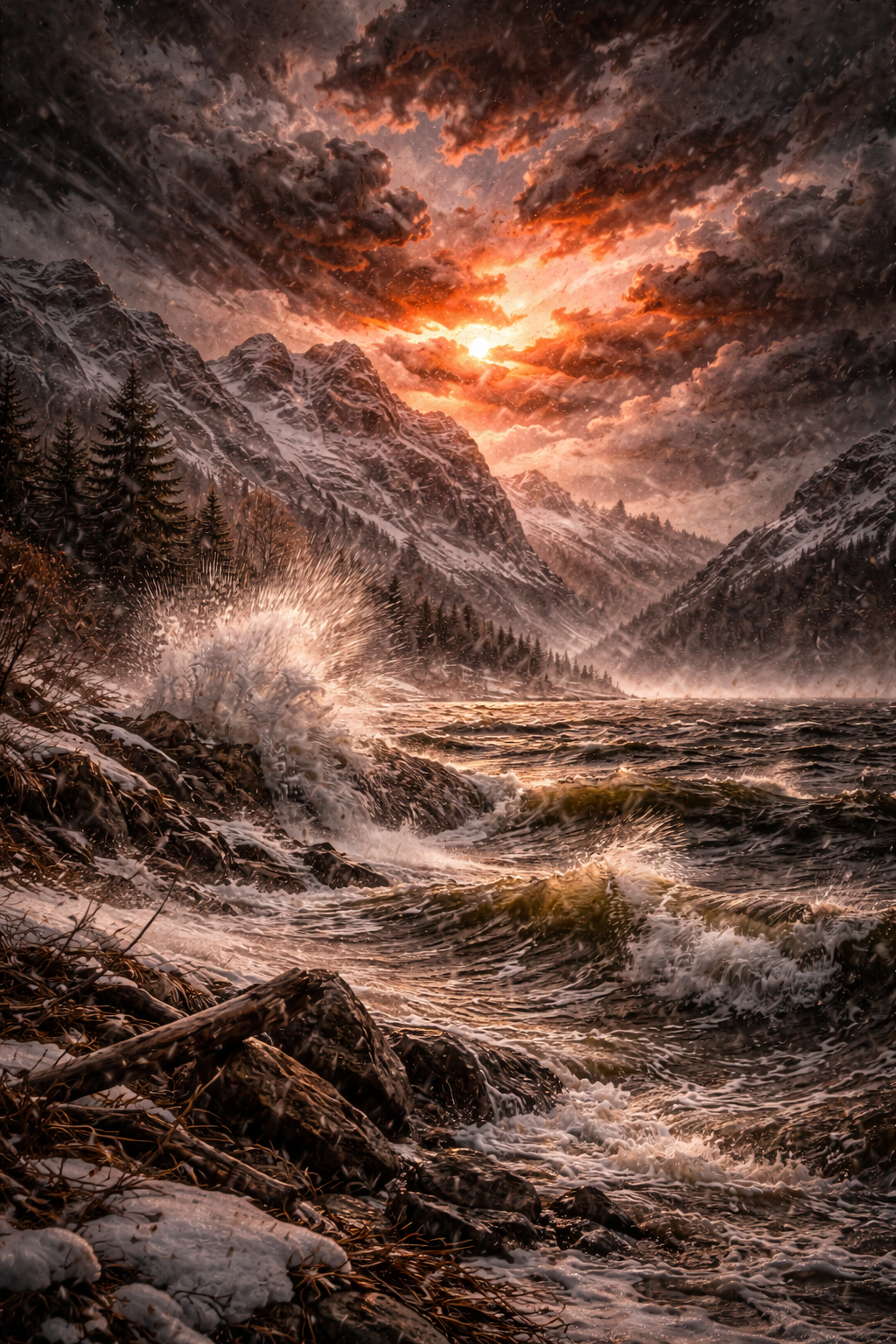 Der stürmische Morgen